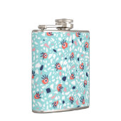 Funny Terrazzo Pattern Kinder Heupfles (Rechts)