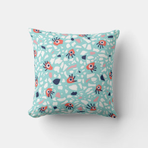 Funny Terrazzo Pattern Kinder Kussen