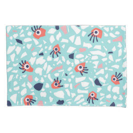Funny Terrazzo Pattern Kinder Kussensloop