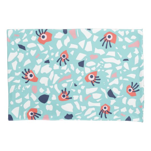 Funny Terrazzo Pattern Kinder Kussensloop (Voorkant)