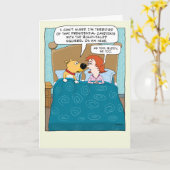 Funny Terrified of Trump Birthday Kaart (Gele Bloem)