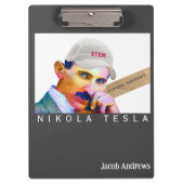 Funny Tesla Personalized Klembord (Voorkant)