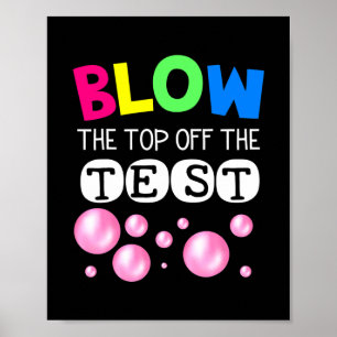 Funny Test Day Mode on Teacher Testing Ideeën Poster