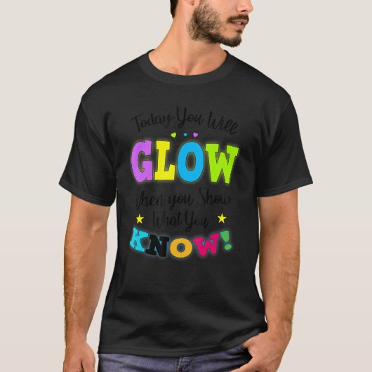 Funny Test Day Mode on Teacher Testing Ideeën Scho T-shirt (Voorkant)