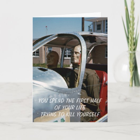 FUNNY  TEST DUMMIES MANNEQUINN DOLL PHOTO KAART (Voorkant)