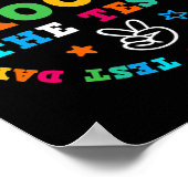 Funny Test STAAR Day Rock testleraar Poster (Hoek)