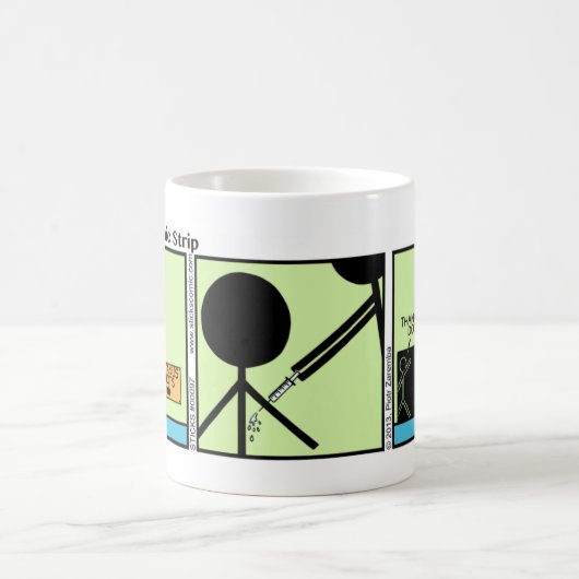 Funny Tetanus Shot Stickman Mok - 097 (Center)