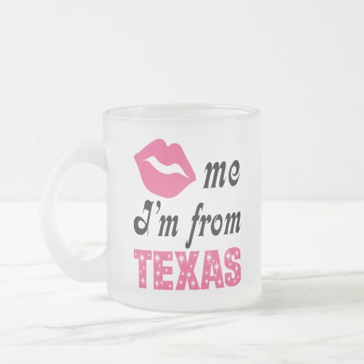 Funny Texas Matglas Koffiemok (Links)