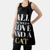 Funny Text All You Need Is Love And A Cat Schort (Insitu)