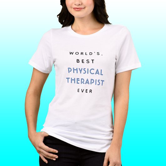 Funny Text | Beste FYSIEKE THERAPISIE ooit | Cadea T-shirt
