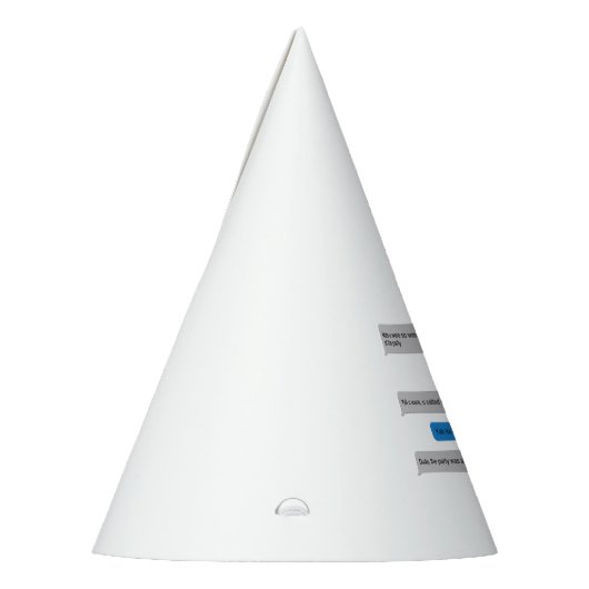 Funny text message feesthoedjes (Links)