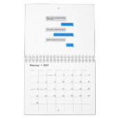 Funny text message kalender (Feb 2027)