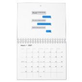 Funny text message kalender (Mar 2027)