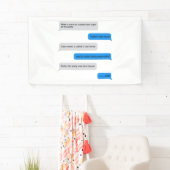 Funny text message spandoek (Insitu)
