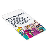Funny Texting for Seniors Magneet (Rechterzijde)