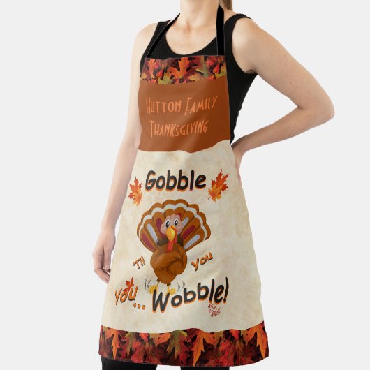 Funny Thanksgiving Apron Schort (Insitu)
