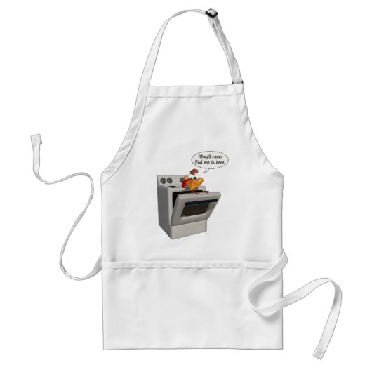 Funny Thanksgiving apron Standaard Schort (Voorkant)