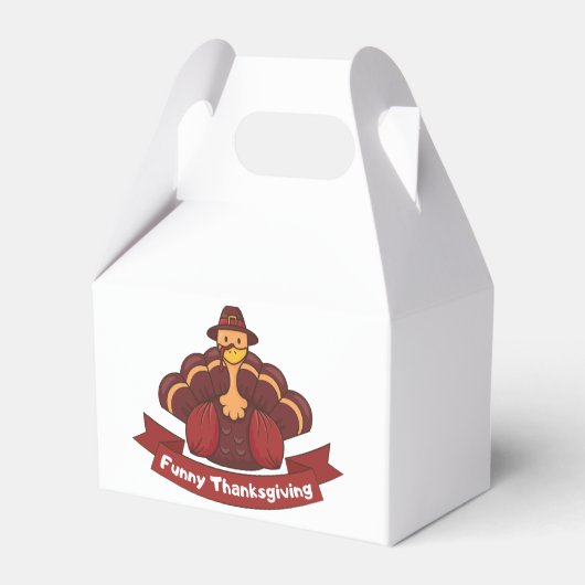 Funny Thanksgiving Bedankdoosjes (Achterkant)