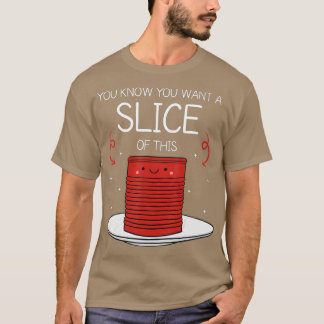 Funny Thanksgiving Canned Cranberry Sauce T-shirt