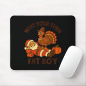 Funny Thanksgiving Christmas Turkey Vs Santa For M Muismat (Met muis)