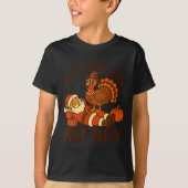 Funny Thanksgiving Christmas Turkey Vs Santa For M T-shirt (Voorkant)