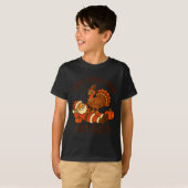 Funny Thanksgiving Christmas Turkey Vs Santa For M T-shirt (Voorkant volledig)