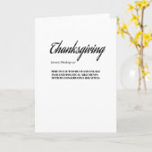 Funny Thanksgiving Conservative Relatives Family Kaart (Gele Bloem)