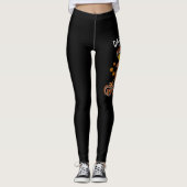 Funny Thanksgiving Dab On That Gravy Dabbing Leggings (Voorkant)