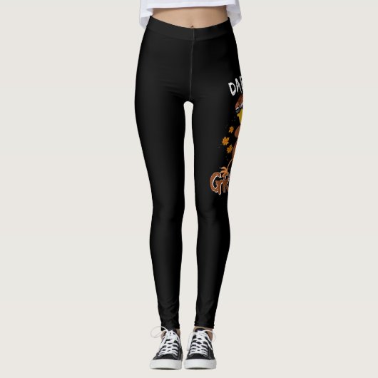 Funny Thanksgiving Dab On That Gravy Dabbing Leggings (Voorkant)