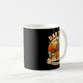 Funny Thanksgiving Dad Tax Skeleton Turkey Day Foo Koffiemok (Voorkant rechts)