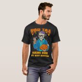 Funny Thanksgiving Dad Tax Skeleton Turkey Day Foo T-shirt (Voorkant volledig)