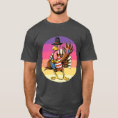 Funny Thanksgiving Day Turkey T-shirt (Voorkant)