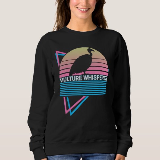 Funny Thanksgiving Day Vulture Retro Vulture Whisp Trui (Voorkant)