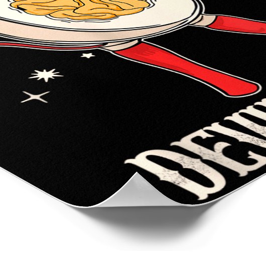 Funny Thanksgiving Dinner Bad Day To Be A Deviled  Poster (Hoek)