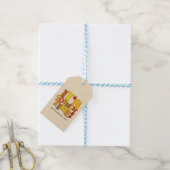 Funny Thanksgiving Dinner Cadeaulabel (Met Touw)