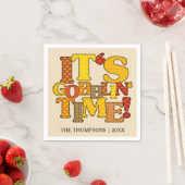 Funny Thanksgiving Dinner Paper Napkin Servet (Insitu)