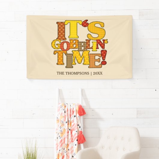 Funny Thanksgiving Dinner Spandoek (Insitu)