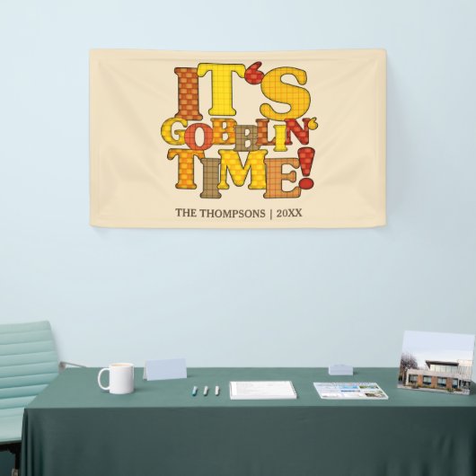 Funny Thanksgiving Dinner Spandoek (Beurs)