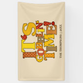 Funny Thanksgiving Dinner Spandoek (Verticaal)