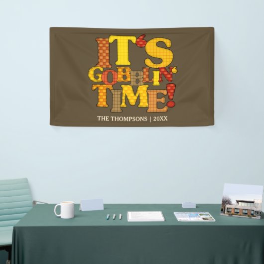 Funny Thanksgiving Dinner Spandoek (Beurs)