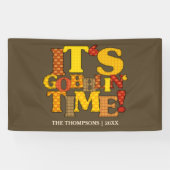 Funny Thanksgiving Dinner Spandoek (Horizontaal)