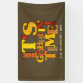 Funny Thanksgiving Dinner Spandoek (Verticaal)