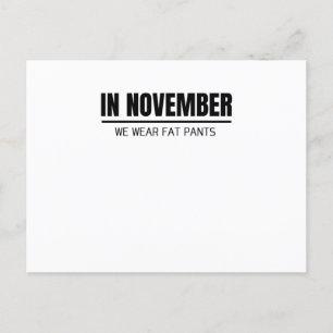 Funny Thanksgiving Family Matching Thanksgiving Briefkaart