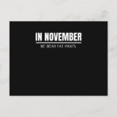 Funny Thanksgiving Family Matching Thanksgiving Briefkaart (Voorkant)