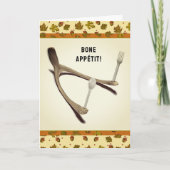 Funny Thanksgiving Feestdagen Kaart (Voorkant)