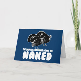 Funny Thanksgiving Feestdagen Kaart