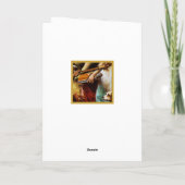 Funny Thanksgiving Feestdagen Kaart (Achterkant)