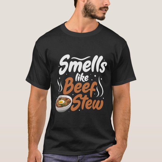 Funny Thanksgiving Food Fans Meme Beef Stew  T-shirt (Voorkant)