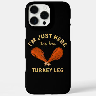 Funny Thanksgiving Food Ik ben hier voor de Turk. iPhone 16 Pro Max Hoesje