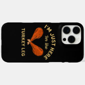 Funny Thanksgiving Food Ik ben hier voor de Turk. Case-Mate iPhone Case (Achterkant (horizontaal))